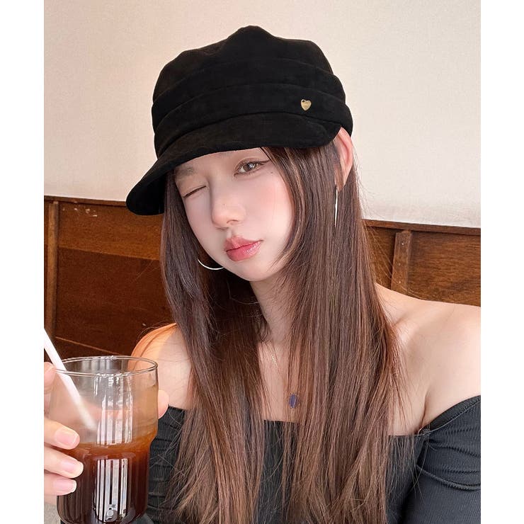 ワンポイントキャスケット スエード調帽子 | SUNSHINE CLOSET | 詳細画像6 