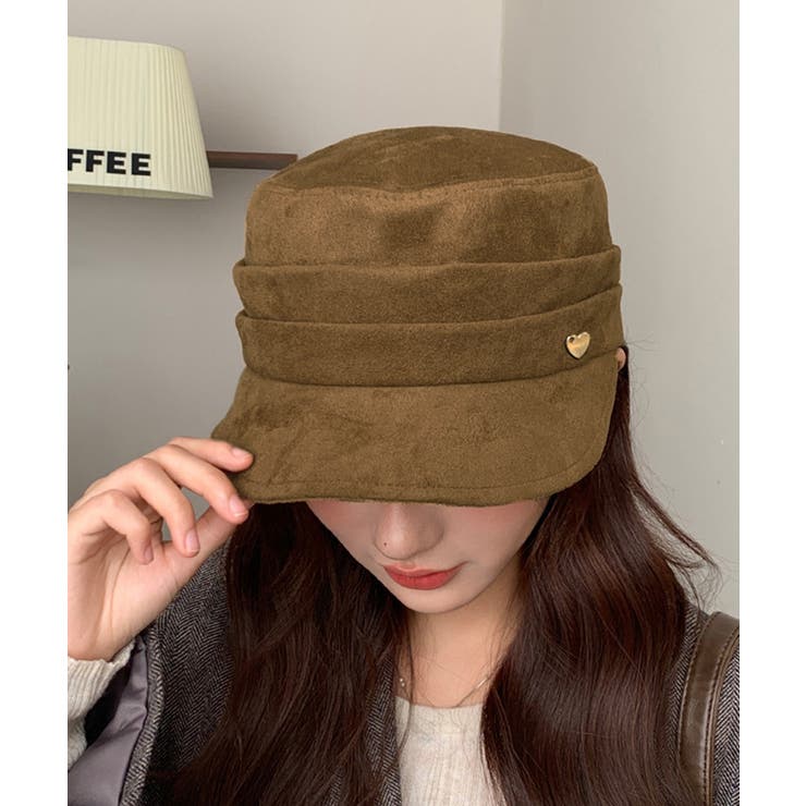 ワンポイントキャスケット スエード調帽子 | SUNSHINE CLOSET | 詳細画像9 