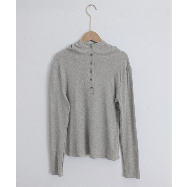 フード付きリブカットソーレディース長袖T | SUNSHINE CLOSET | 詳細画像22 