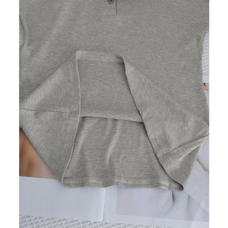 フード付きリブカットソーレディース長袖T | SUNSHINE CLOSET | 詳細画像26 