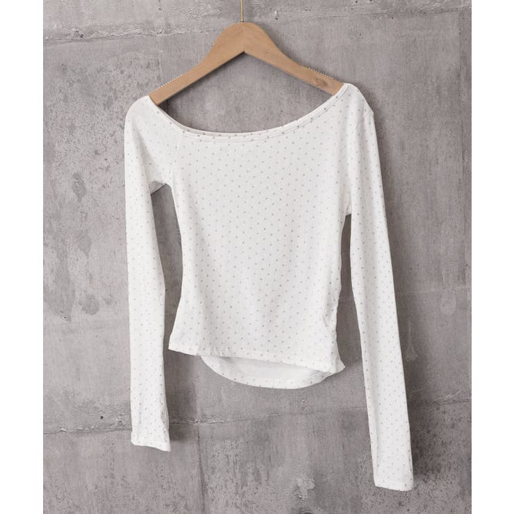 肩出しtシャツレディース ワンショルダーt長袖肌見せカットソーセクシー タイトト… | SUNSHINE CLOSET | 詳細画像23 