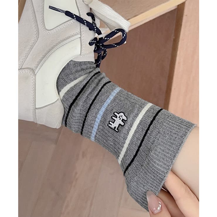 リブソックス レディース ミドル丈 靴下 | SUNSHINE CLOSET | 詳細画像3 