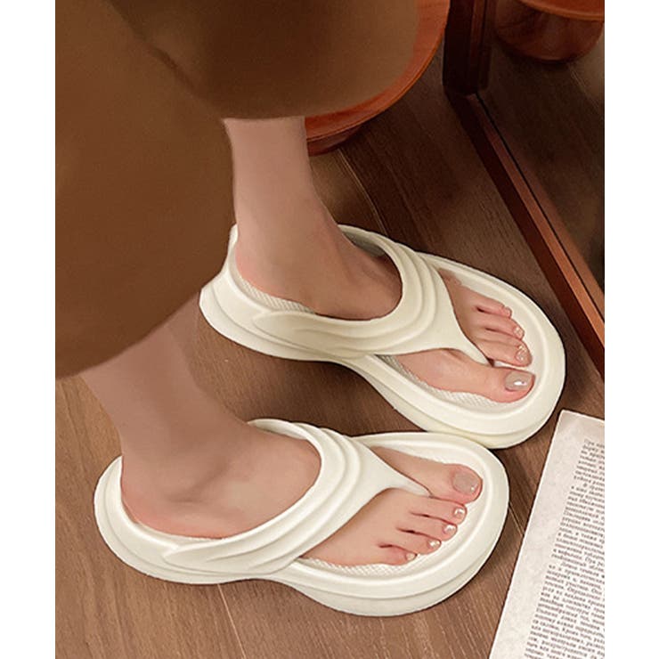 おしゃれビーチサンダル 軽量EVAサンダルプラットフォーム 歩きやすいサマーサン… | SUNSHINE CLOSET | 詳細画像7 