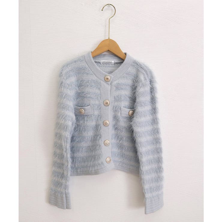 上品フェザーヤーンニットトップス長袖 レディースショート丈ニットジャケット韓国風… | SUNSHINE CLOSET | 詳細画像31 