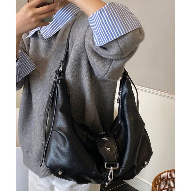 レディース レトロ風ワンショルダートート ユニセックスボディバッグ | SUNSHINE CLOSET | 詳細画像13 