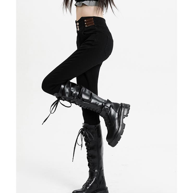 ベルトデザイン スキニーデニムパンツ美脚 | SUNSHINE CLOSET | 詳細画像20 