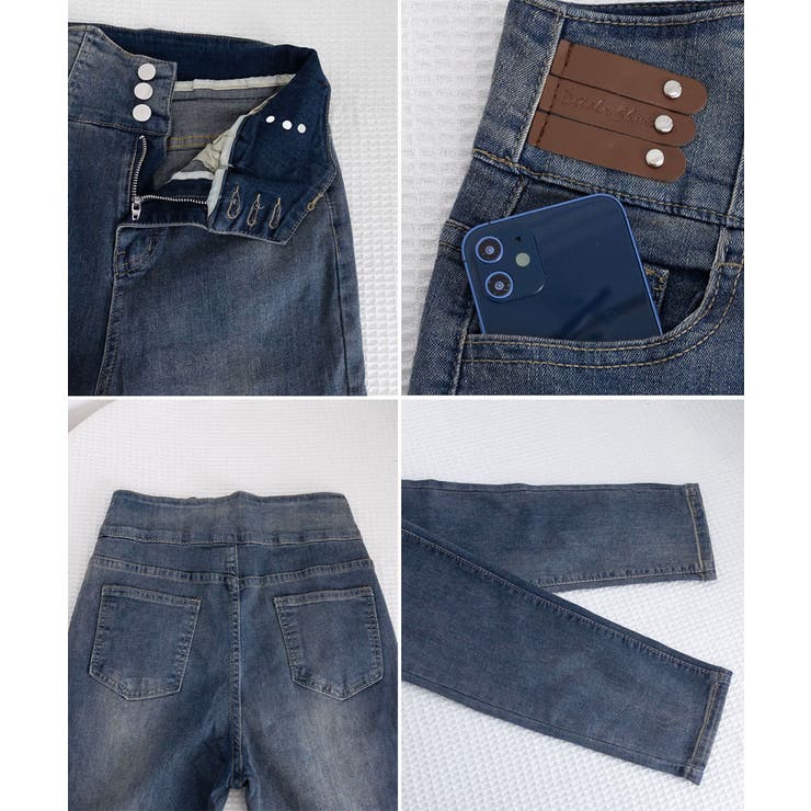 ベルトデザイン スキニーデニムパンツ美脚 | SUNSHINE CLOSET | 詳細画像27 