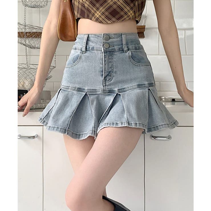 レディースハイウエストフレアスカート 美尻美脚Aラインスカートインナーパンツ付き… | SUNSHINE CLOSET | 詳細画像13 