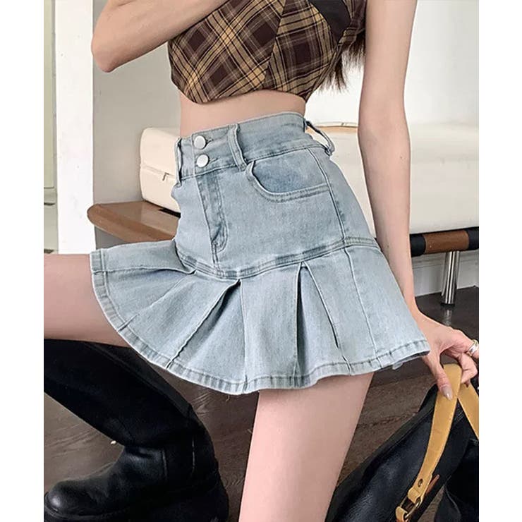レディースハイウエストフレアスカート 美尻美脚Aラインスカートインナーパンツ付き… | SUNSHINE CLOSET | 詳細画像15 