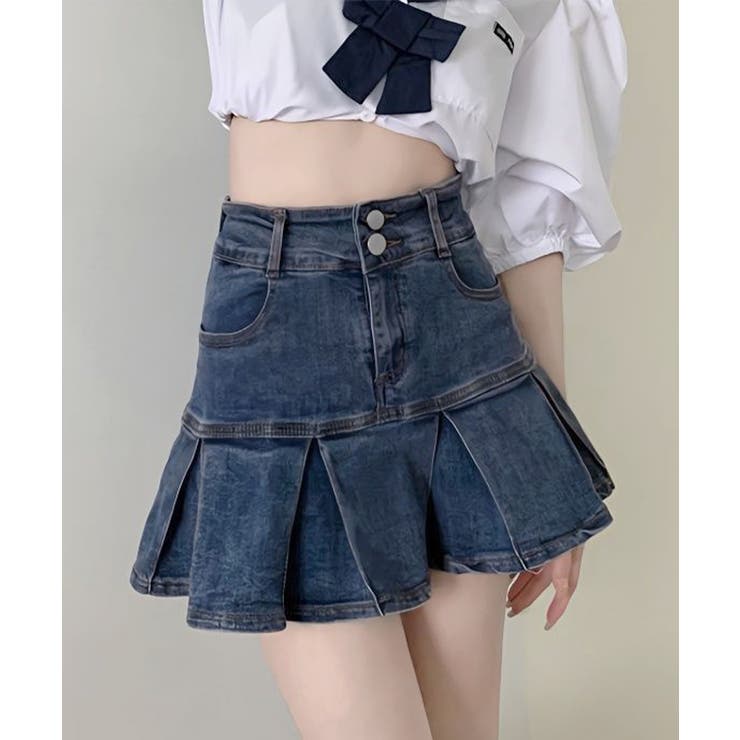 レディースハイウエストフレアスカート 美尻美脚Aラインスカートインナーパンツ付き… | SUNSHINE CLOSET | 詳細画像21 
