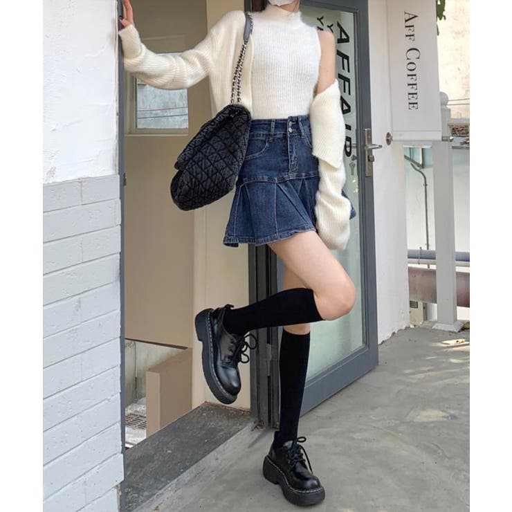 レディースハイウエストフレアスカート 美尻美脚Aラインスカートインナーパンツ付き… | SUNSHINE CLOSET | 詳細画像5 