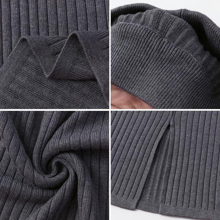 スリット スリットスカート リブニットスカート | SUNSHINE CLOSET | 詳細画像4 