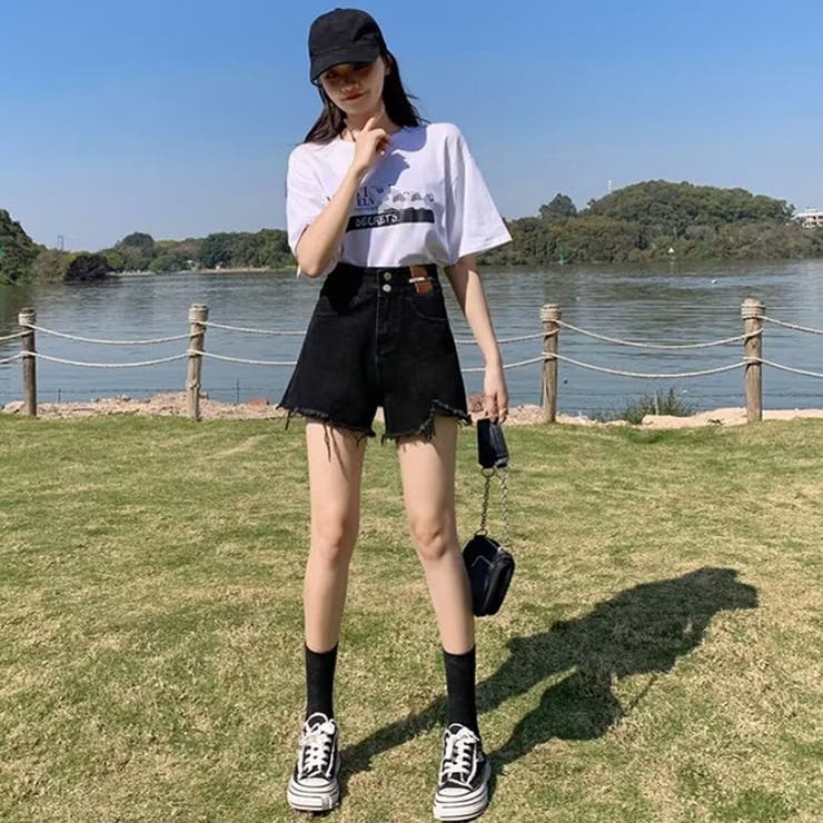 d.i.a ダメージラメ加工デニムショーパン ファッションの ラメ ギャル 平成 d.i.a ダメージ レディース