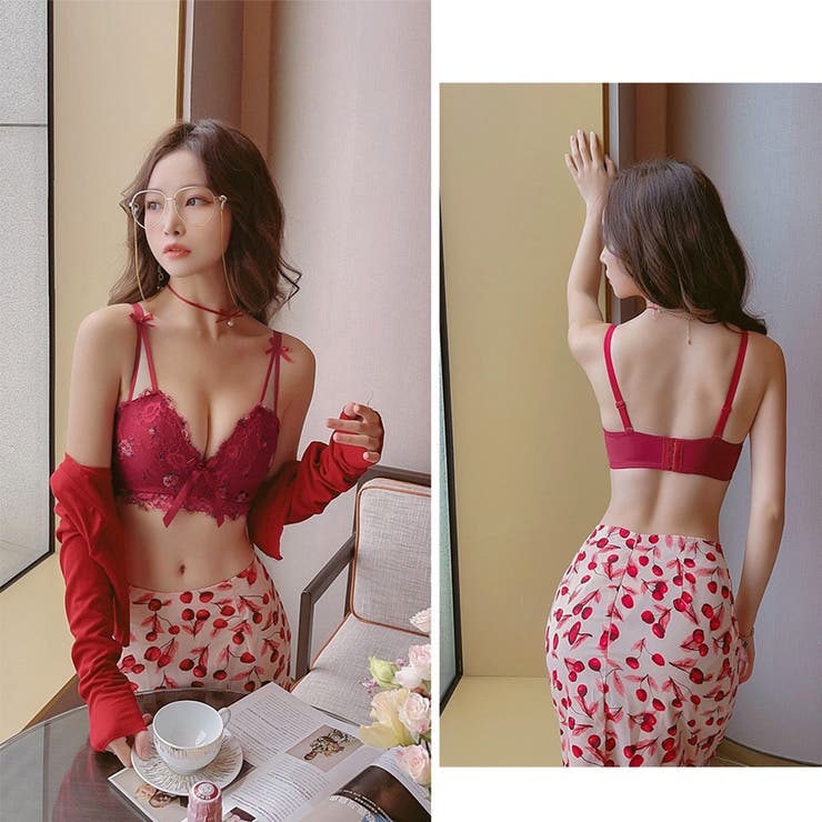 花柄刺しゅう レース ランジェリーセット | SUNSHINE CLOSET | 詳細画像8 