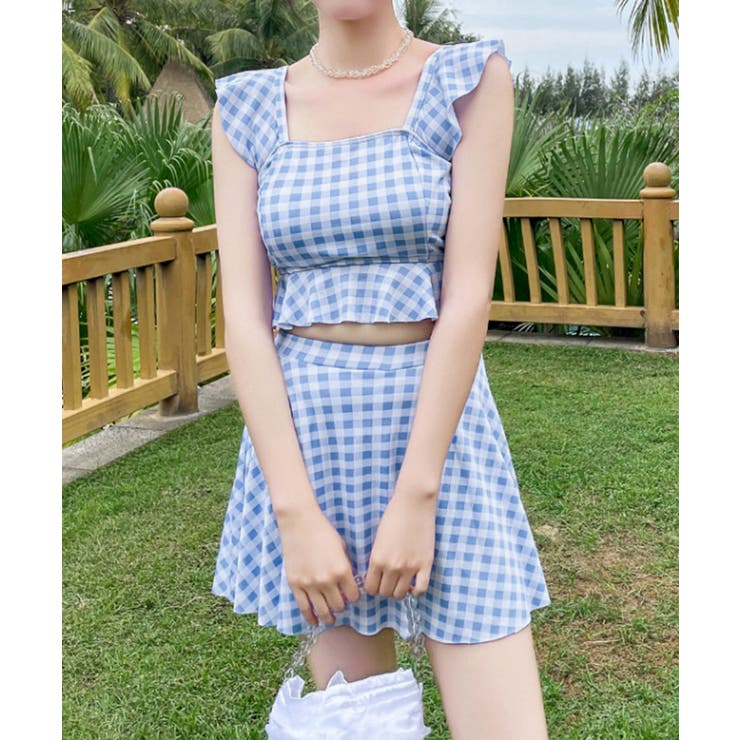 水着レディースフリルビキニ上下2点セット | SUNSHINE CLOSET | 詳細画像8 