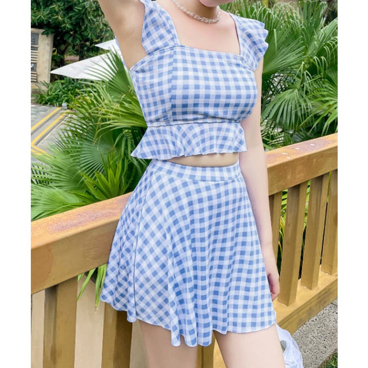 水着レディースフリルビキニ上下2点セット | SUNSHINE CLOSET | 詳細画像9 