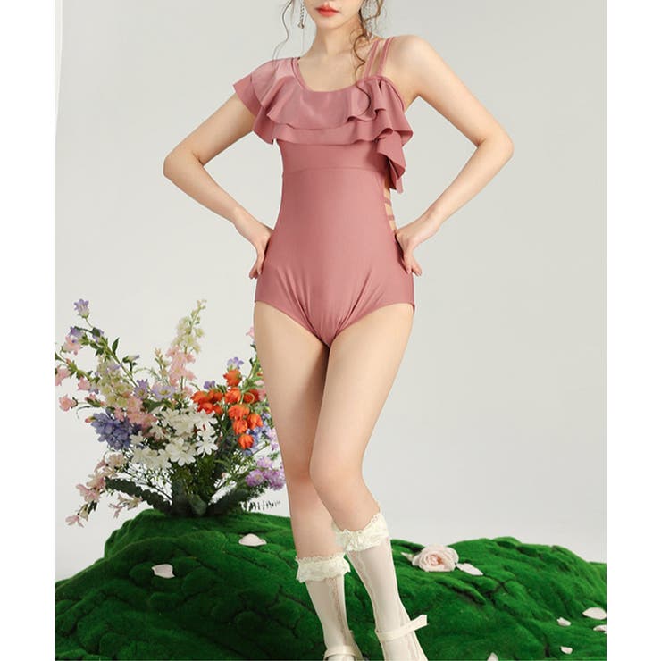 バックリボンワンショルモノキニパレオ付き | SUNSHINE CLOSET | 詳細画像10 