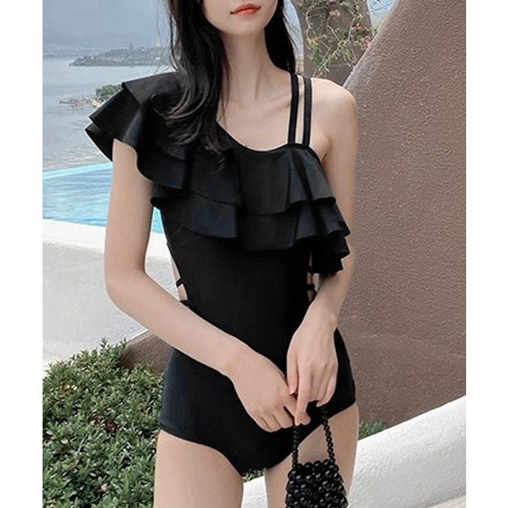 バックリボンワンショルモノキニパレオ付き | SUNSHINE CLOSET | 詳細画像2 