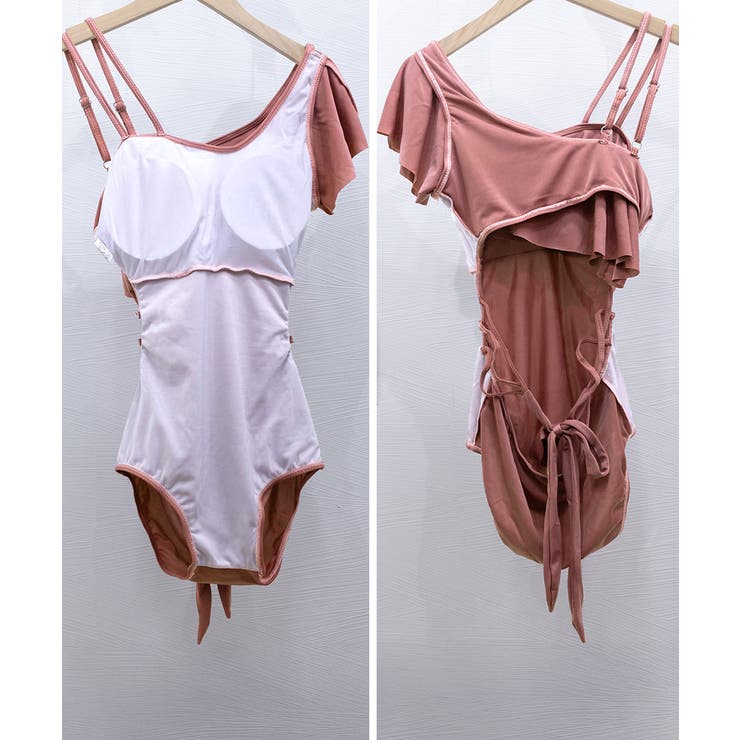 バックリボンワンショルモノキニパレオ付き | SUNSHINE CLOSET | 詳細画像22 