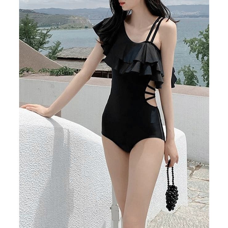 バックリボンワンショルモノキニパレオ付き | SUNSHINE CLOSET | 詳細画像3 