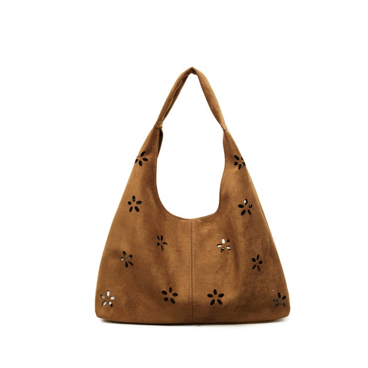 花柄カットスエード調トートバッグポーチ付 | SUNSHINE CLOSET | 詳細画像23 