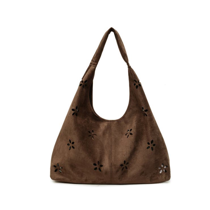 花柄カットスエード調トートバッグポーチ付 | SUNSHINE CLOSET | 詳細画像24 