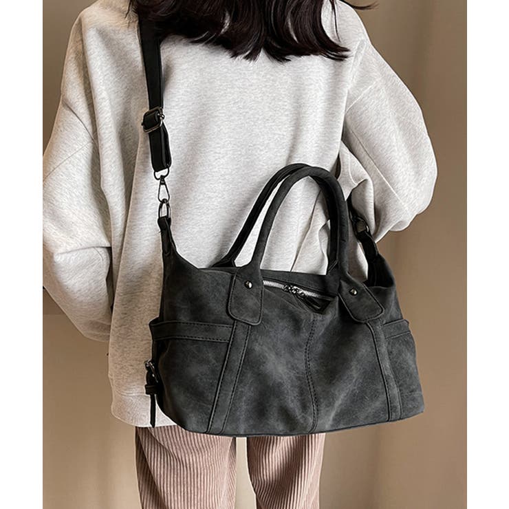 レトロトートバッグ 大容量 手提げバッグ | SUNSHINE CLOSET | 詳細画像10 