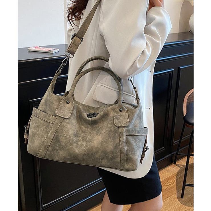 レトロトートバッグ 大容量 手提げバッグ | SUNSHINE CLOSET | 詳細画像13 