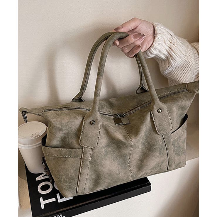 レトロトートバッグ 大容量 手提げバッグ | SUNSHINE CLOSET | 詳細画像14 