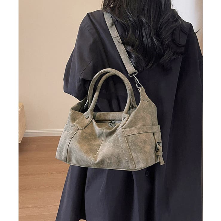 レトロトートバッグ 大容量 手提げバッグ | SUNSHINE CLOSET | 詳細画像7 