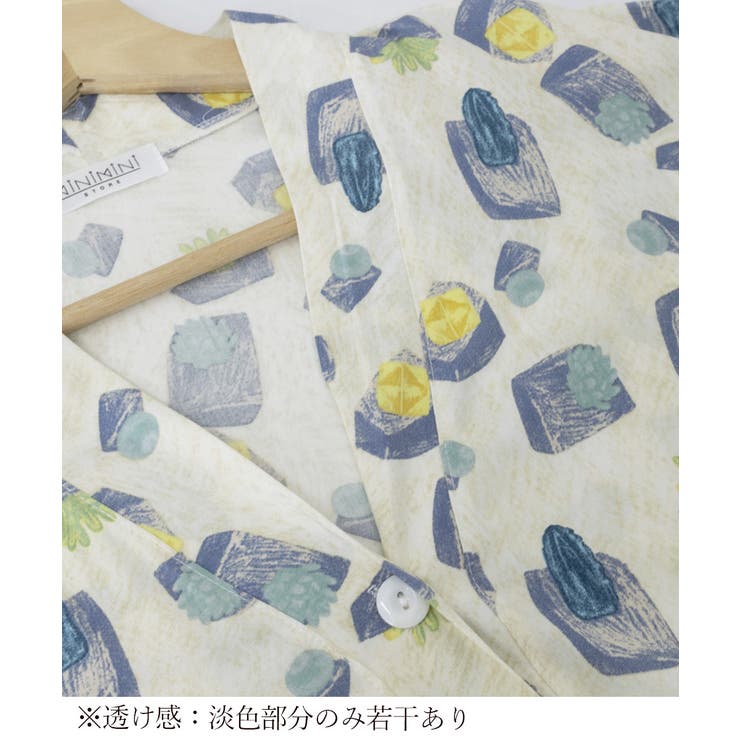 総柄パジャマ レディースルームウェア春夏 | SUNSHINE CLOSET | 詳細画像21 