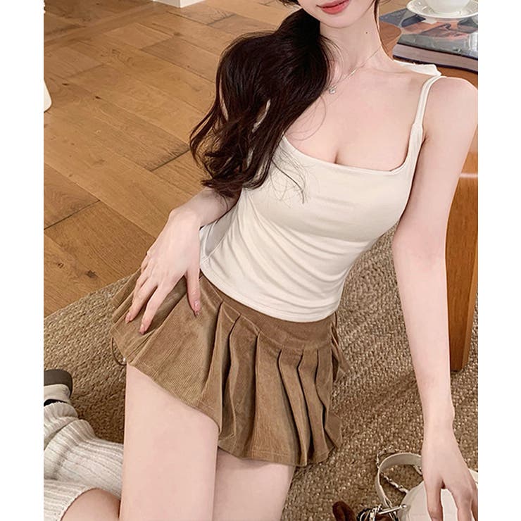 レース切替キャミソールカップ付きインナー | SUNSHINE CLOSET | 詳細画像13