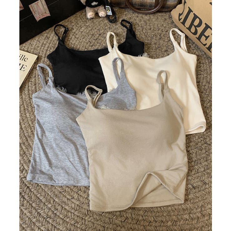 レース切替キャミソールカップ付きインナー | SUNSHINE CLOSET | 詳細画像17