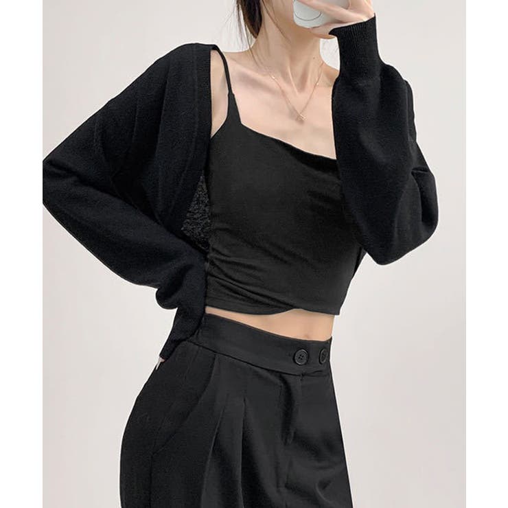 レース切替キャミソールカップ付きインナー | SUNSHINE CLOSET | 詳細画像6