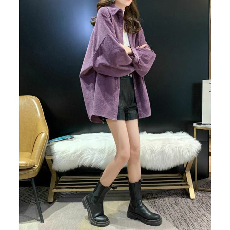 コーデュロイシャツ レディース長袖シャツ | SUNSHINE CLOSET | 詳細画像13 