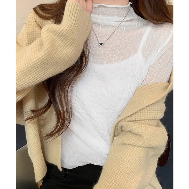 シースルートップス メロウフリルブラウス | SUNSHINE CLOSET | 詳細画像11 