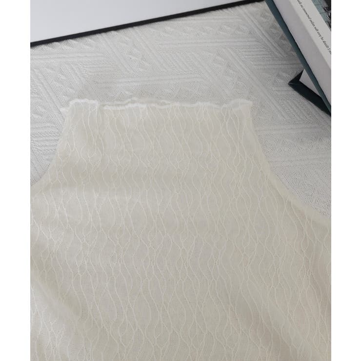 シースルートップス メロウフリルブラウス | SUNSHINE CLOSET | 詳細画像23 