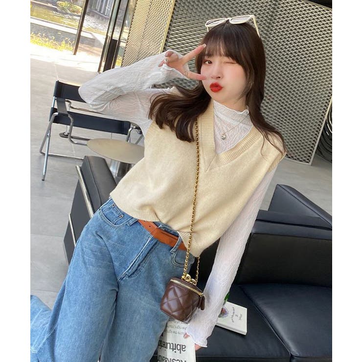 シースルートップス メロウフリルブラウス | SUNSHINE CLOSET | 詳細画像9 