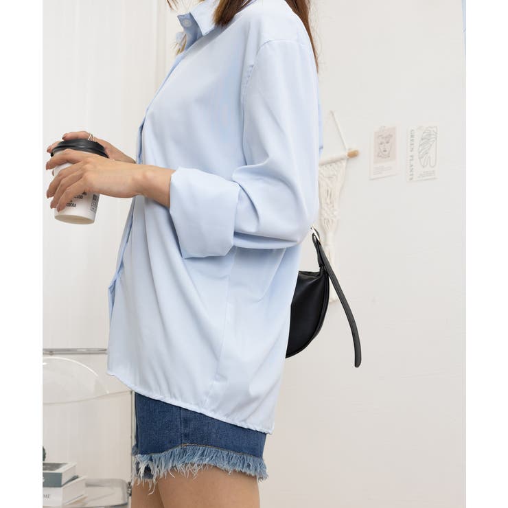 薄手シャツブラウス長袖レディース襟シャツ | SUNSHINE CLOSET | 詳細画像25 