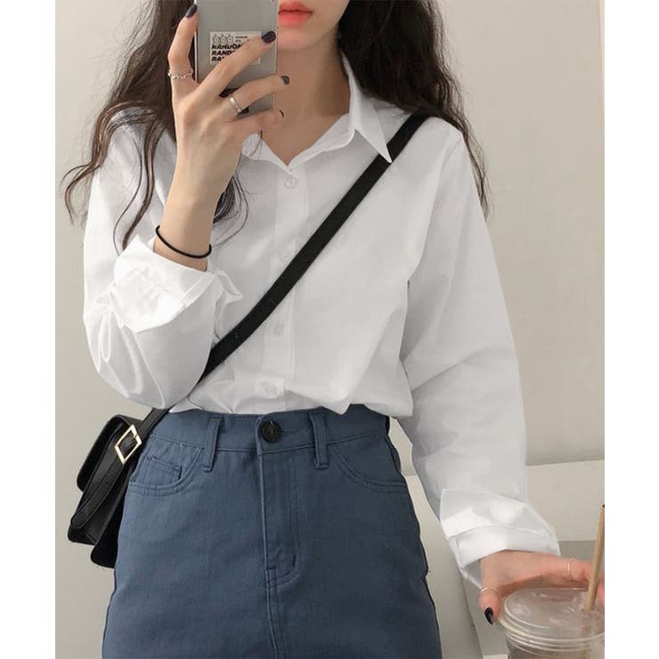 薄手シャツブラウス長袖レディース襟シャツ | SUNSHINE CLOSET | 詳細画像5 