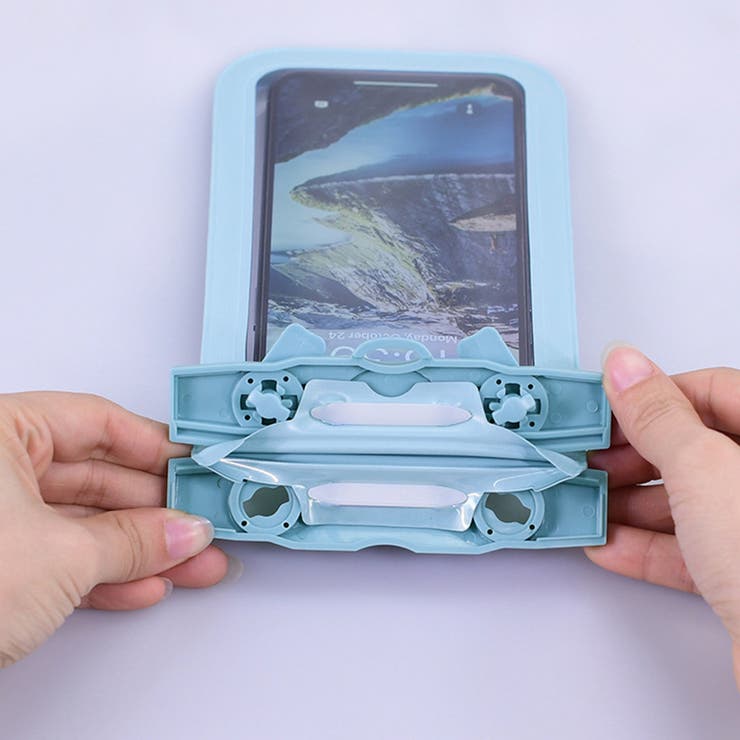 スマホ用防水ケース 水中撮影スマホポーチ[品番：AGCW0003787