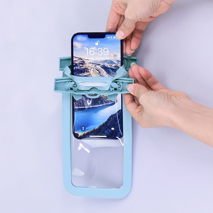 スマホ用防水ケース 水中撮影スマホポーチ[品番：AGCW0003787