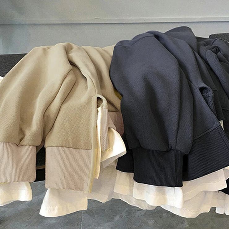 レイヤード風 スウェットトレーナー 春秋 | SUNSHINE CLOSET | 詳細画像17 