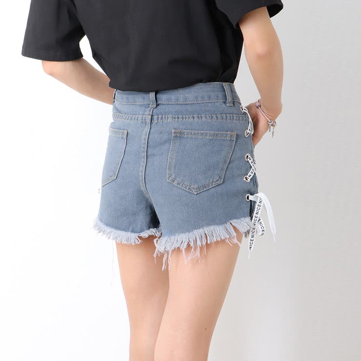 デニム ショートパンツ レディース[品番：AGCW0001647]｜SUNSHINE