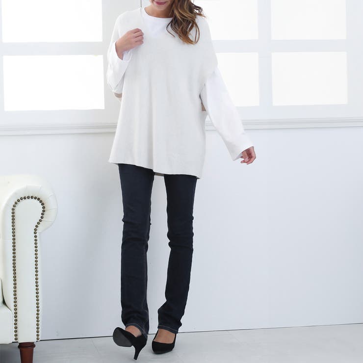 ゆったり 着やせ 長袖プルオーバー 無地 | SUNSHINE CLOSET | 詳細画像31 