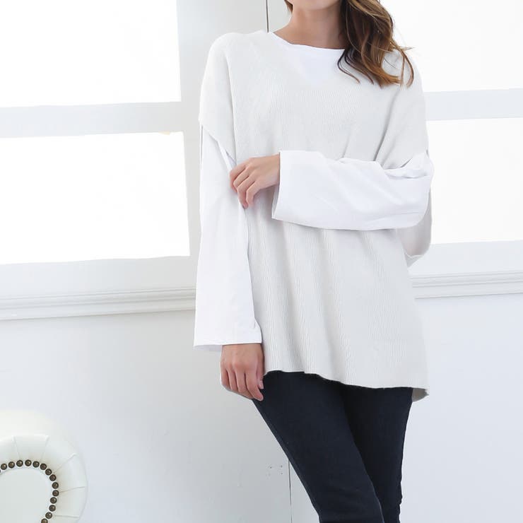 ゆったり 着やせ 長袖プルオーバー 無地 | SUNSHINE CLOSET | 詳細画像33 