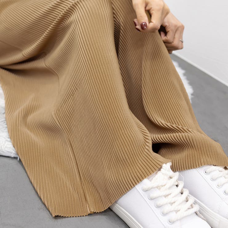 アコーディオンプリーツルーズワイドパンツ | SUNSHINE CLOSET | 詳細画像34 