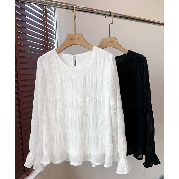 袖シースルートップス レディース 裏地付き | SUNSHINE CLOSET | 詳細画像13 