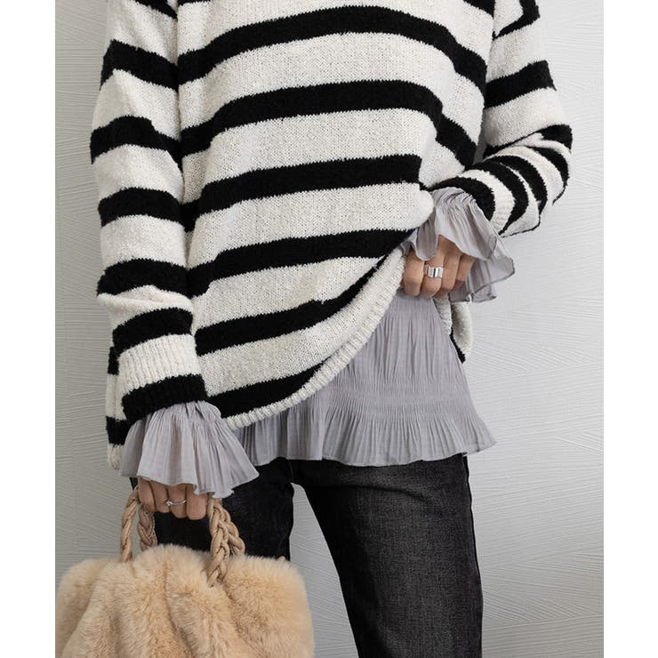 袖シースルートップス レディース 裏地付き | SUNSHINE CLOSET | 詳細画像19 