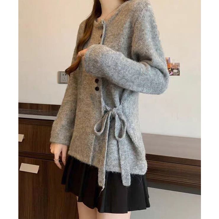 サイドリボンニットトップスボタンデザイン | SUNSHINE CLOSET | 詳細画像11 